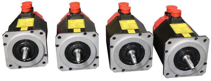 Fanuc servo motor's that are refurbished at our facility and have gone through an extensive evaluation